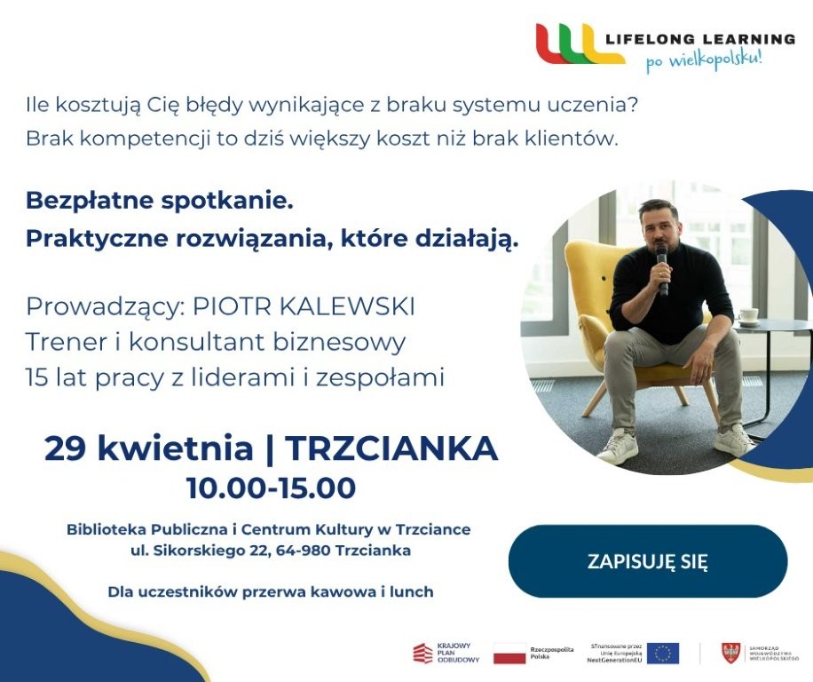 Bezpłatne szkolenie 29.04.2026